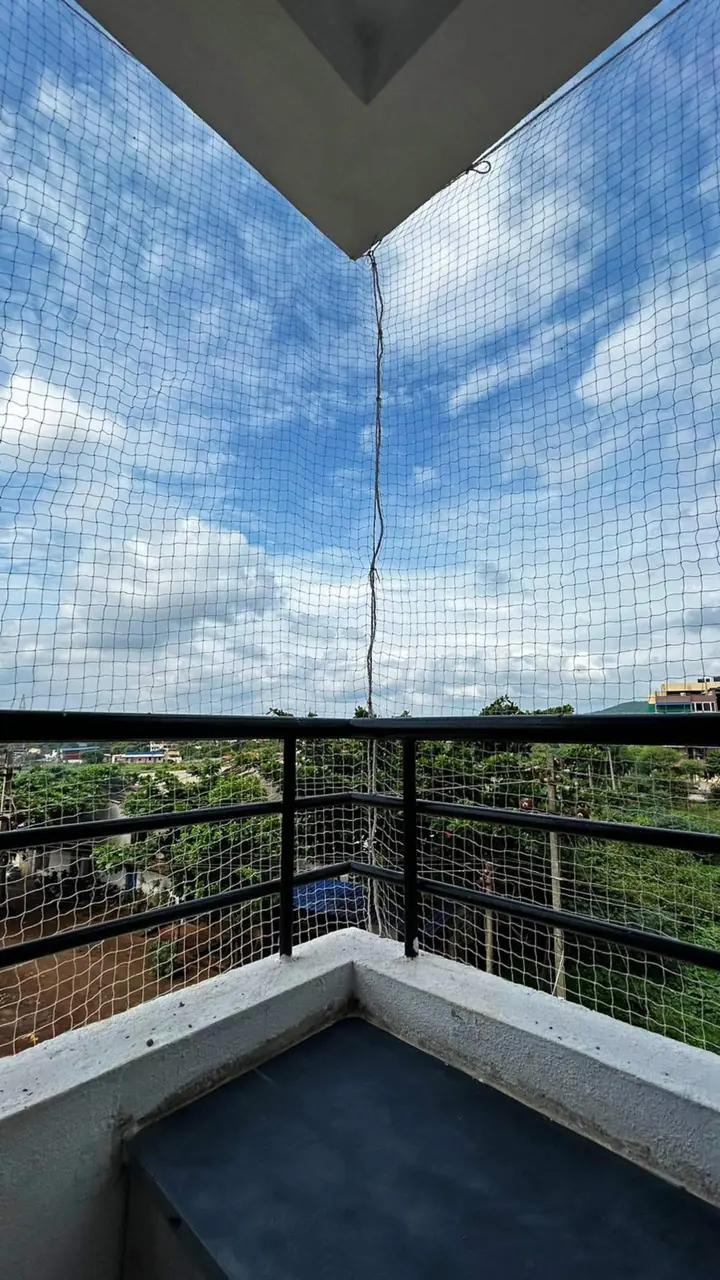 Balcony view of open sky